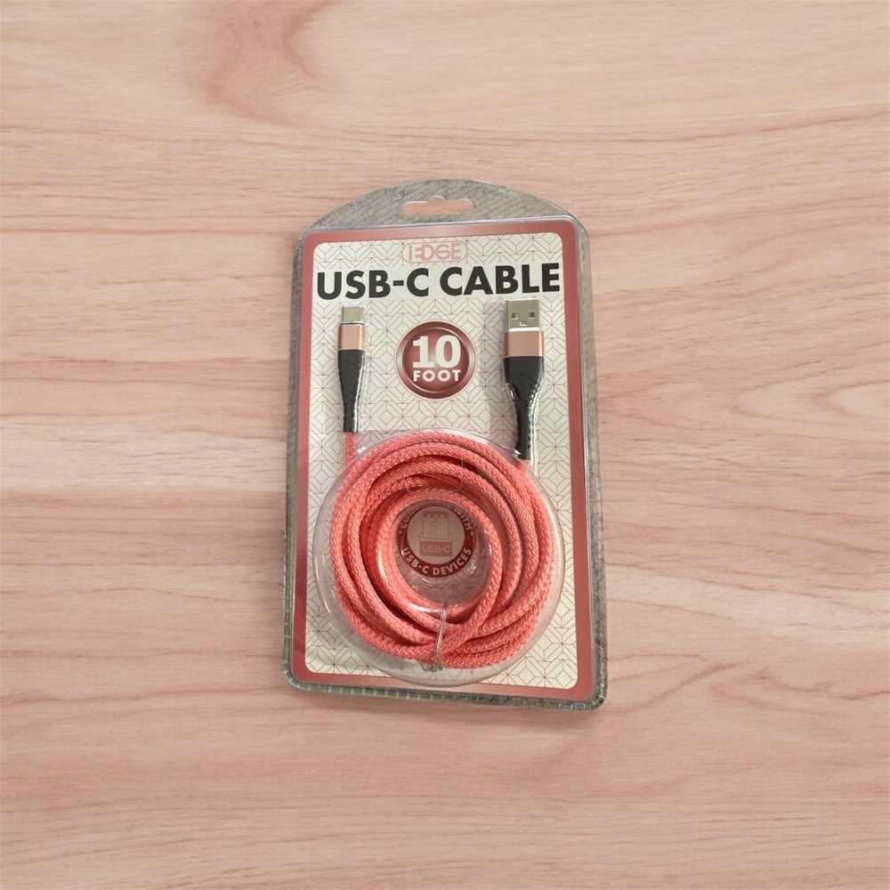 iEdge USB C to USB A Cable 10 Foot New Sealed